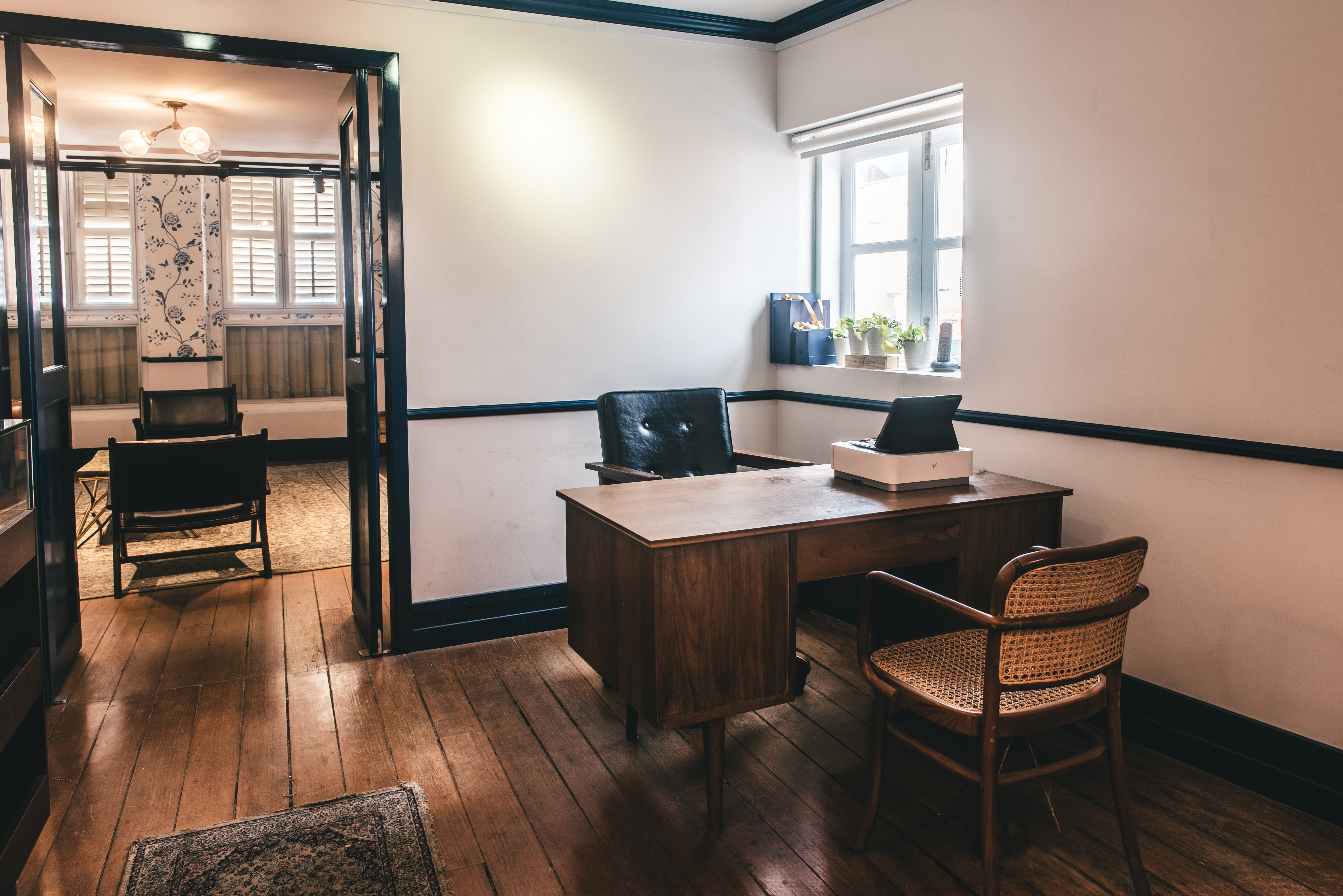 Hair Maison reception and consultation desk