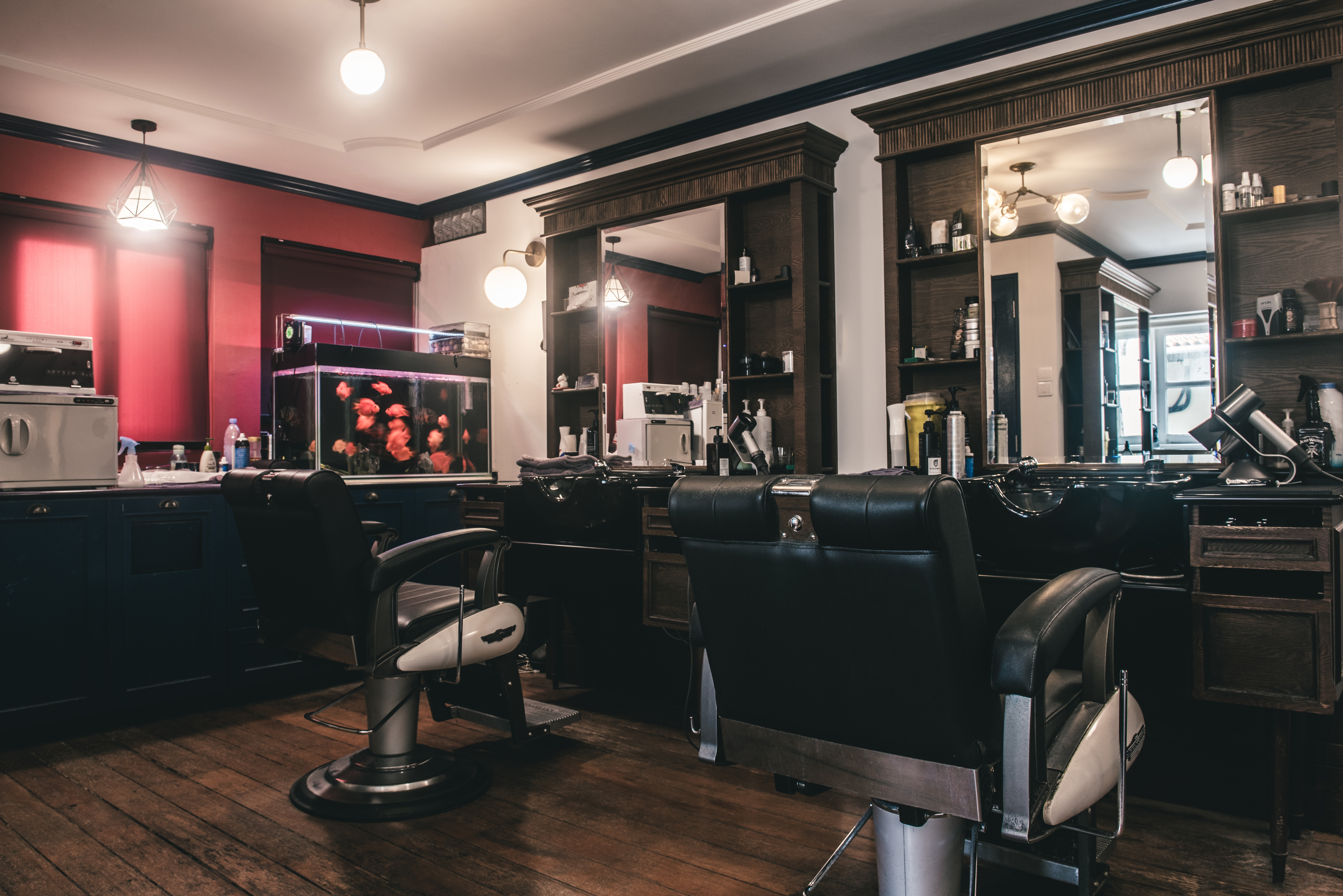 Hair Maison barbershop interior